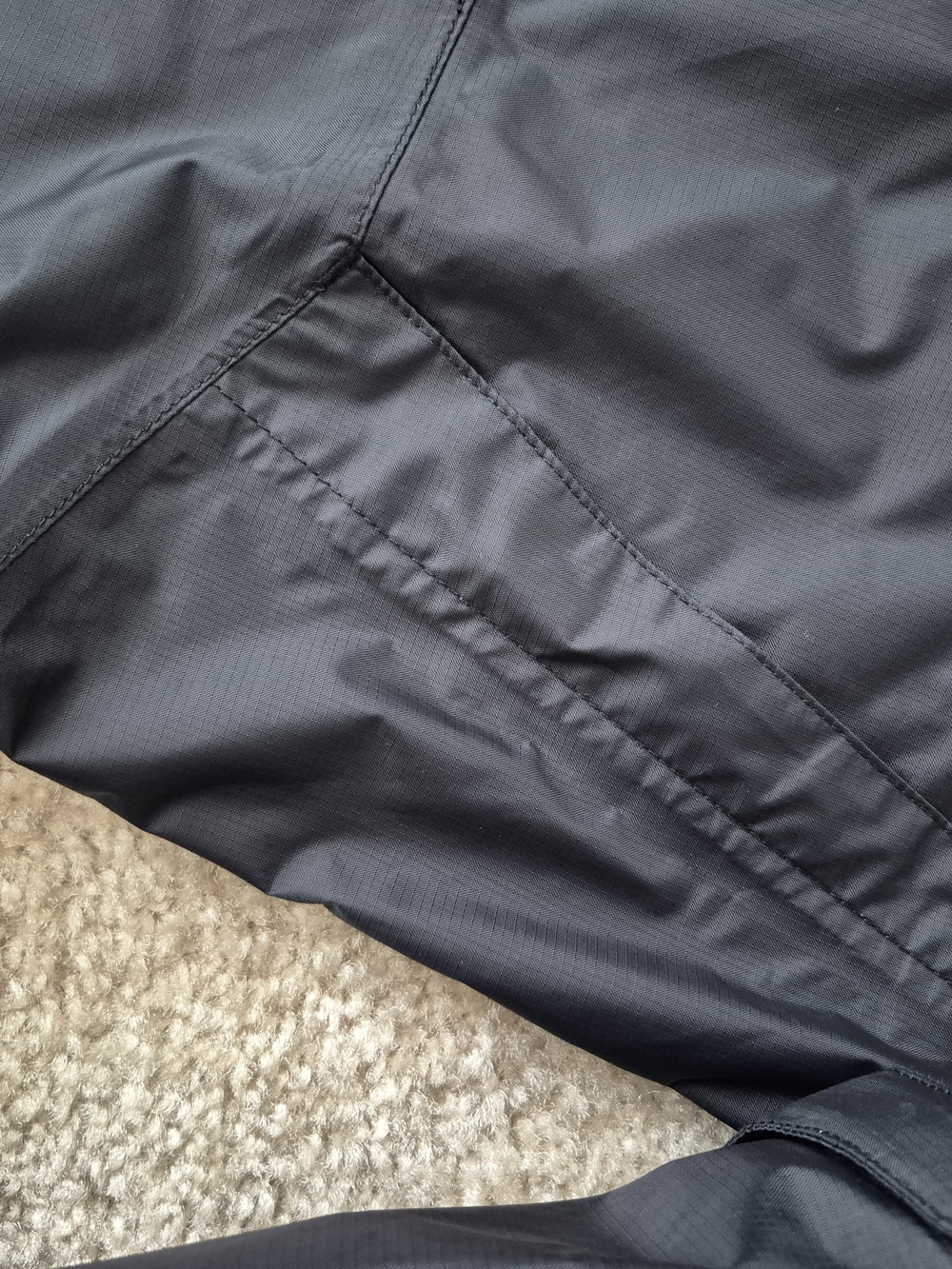 Merrell Womens Black Hooded Raincoat with Light Lining - Picture 5 of 6